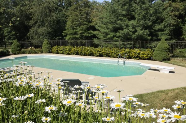 Pool Deck Leveling in Grand Blanc