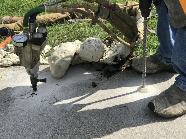 Patio Mudjacking in Grand Blanc