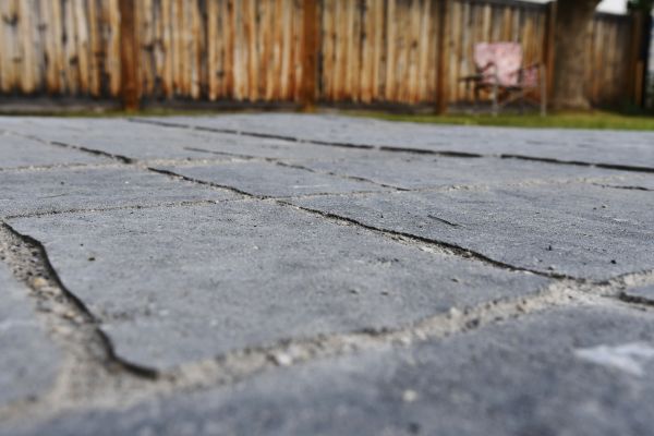 Sunken Patio Repair in Grand Blanc